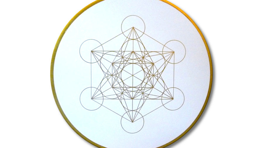 Wuerfel des Metatron_gold_Frontalbild_Art-77